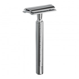 Aparat de ras clasic safety razor cu pieptene inchis Dovo Primo I